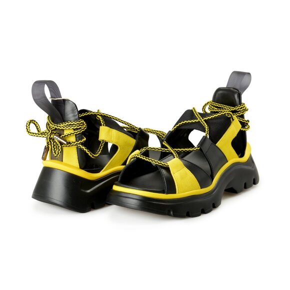 Scuderia Ferrari Women's "FLUID Scuby" Leather Sandals Shoes US 8 IT 38 - Picture 8 of 8